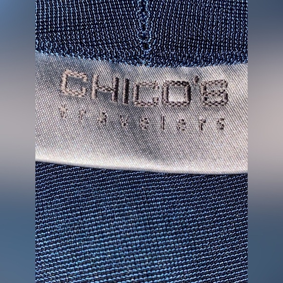 Chico’s Slinky Open Front Cardigan Size S Tall Casual Travel‎ Vacation Summer - Picture 3 of 7